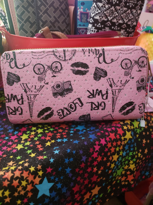 BLUSH KISS PINK WALLET