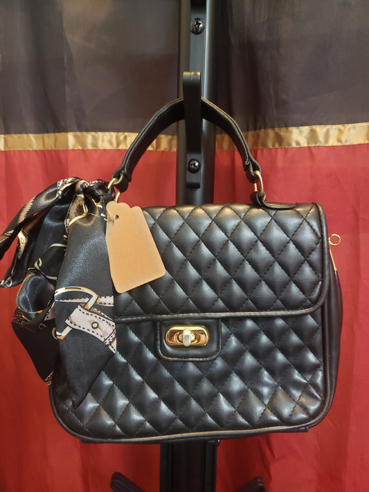 LEATHER BLACK PURSE
