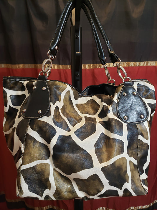 GIRAFFE SHOULDER PURSE