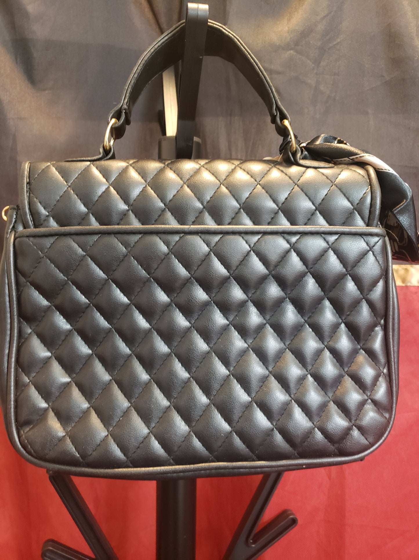LEATHER BLACK PURSE