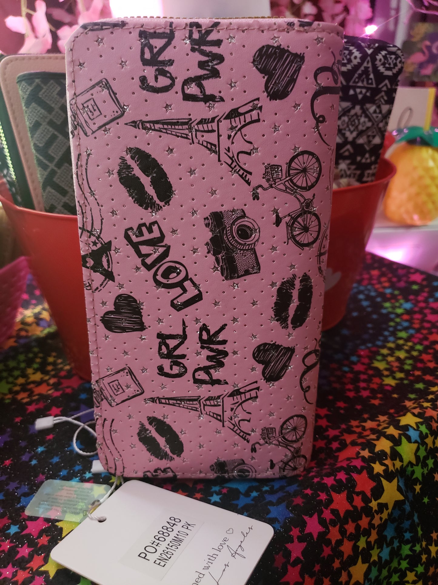 BLUSH KISS PINK WALLET