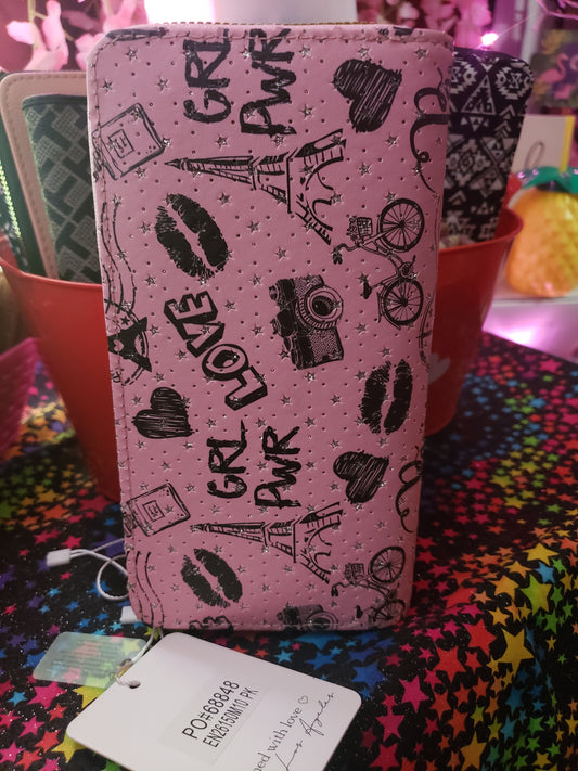 BLUSH KISS PINK WALLET
